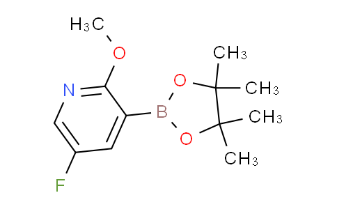 5-氟-3-甲氧基吡啶-3-硼酸片呐醇酯