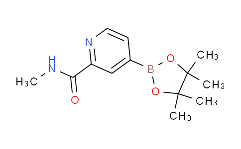 N-methyl-4-(4,4,5,5-tetramethyl-1,3,2-dioxaborolan-2-yl)picolinamide
