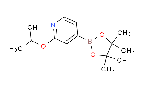 2-isopropoxy-4-(4,4,5,5-tetramethyl-1,3,2-dioxaborolan-2-yl)pyridine