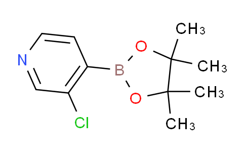 3-chloro-4-(4,4,5,5-tetramethyl-1,3,2-dioxaborolan-2-yl)pyridine
