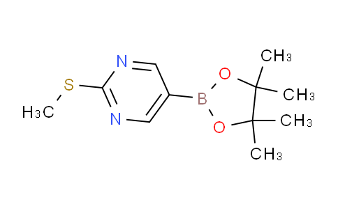 2-甲基硫代嘧啶-5-硼酸频那酯