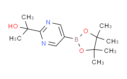 2-(5-(4,4,5,5-tetramethyl-1,3,2-dioxaborolan-2-yl)pyrimidin-2-yl)propan-2-ol