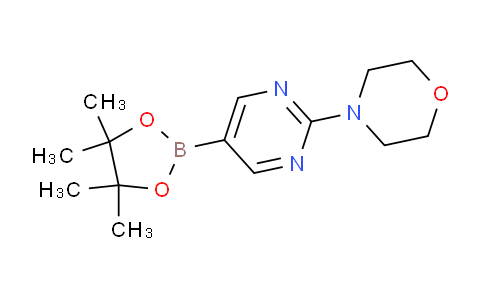 4-(5-(4,4,5,5-tetramethyl-1,3,2-dioxaborolan-2-yl)pyrimidin-2-yl)morpholine