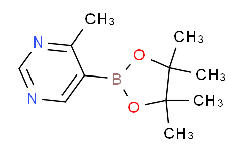 4-methyl-5-(4,4,5,5-tetramethyl-1,3,2-dioxaborolan-2-yl)pyrimidine