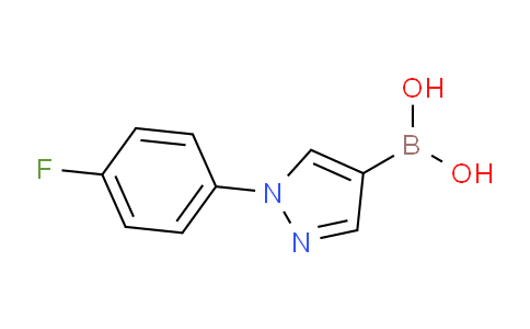(1-(4-fluorophenyl)-1H-pyrazol-4-yl)boronic acid