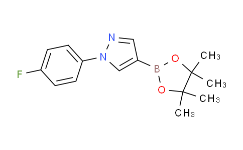 1-(4-fluorophenyl)-4-(4,4,5,5-tetramethyl-1,3,2-dioxaborolan-2-yl)-1H-pyrazole