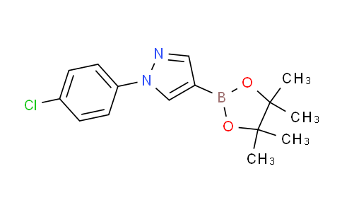 1-(4-chlorophenyl)-4-(4,4,5,5-tetramethyl-1,3,2-dioxaborolan-2-yl)-1H-pyrazole