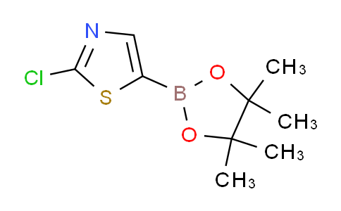 2-chloro-5-(4,4,5,5-tetramethyl-1,3,2-dioxaborolan-2-yl)thiazole