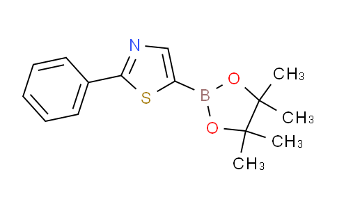 2-phenyl-5-(4,4,5,5-tetramethyl-1,3,2-dioxaborolan-2-yl)thiazole