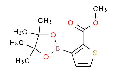 methyl 3-(4,4,5,5-tetramethyl-1,3,2-dioxaborolan-2-yl)thiophene-2-carboxylate