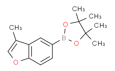 4,4,5,5-tetramethyl-2-(3-methylbenzofuran-5-yl)-1,3,2-dioxaborolane