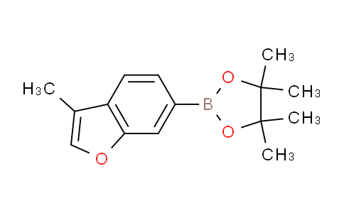 4,4,5,5-tetramethyl-2-(3-methylbenzofuran-6-yl)-1,3,2-dioxaborolane
