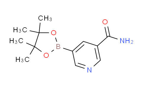 5-氨基甲酰吡啶-3-硼酸频哪酯
