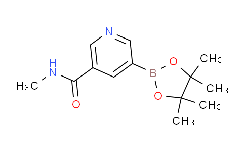 N-methyl-5-(4,4,5,5-tetramethyl-1,3,2-dioxaborolan-2-yl)nicotinamide