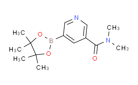 N,N-dimethyl-5-(4,4,5,5-tetramethyl-1,3,2-dioxaborolan-2-yl)nicotinamide