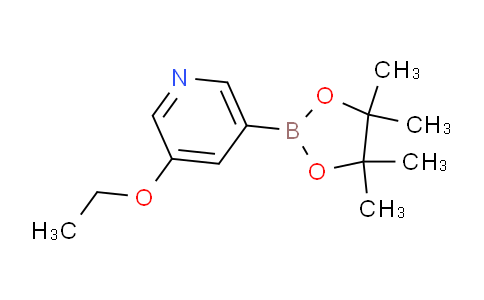 3-ethoxy-5-(4,4,5,5-tetramethyl-1,3,2-dioxaborolan-2-yl)pyridine