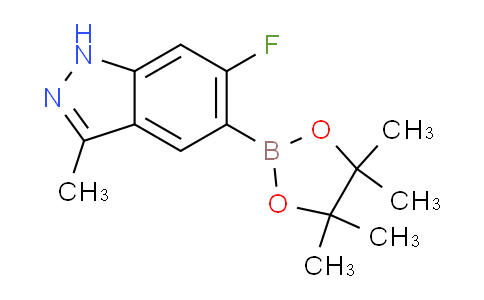 6-fluoro-3-methyl-5-(4,4,5,5-tetramethyl-1,3,2-dioxaborolan-2-yl)-1H-indazole