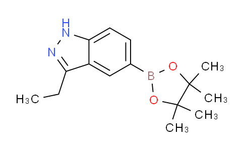 3-ethyl-5-(4,4,5,5-tetramethyl-1,3,2-dioxaborolan-2-yl)-1H-indazole