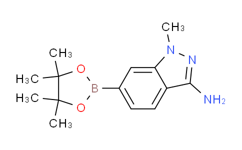 1-methyl-6-(4,4,5,5-tetramethyl-1,3,2-dioxaborolan-2-yl)-1H-indazol-3-amine
