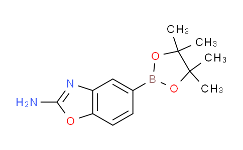 5-(4,4,5,5-tetramethyl-1,3,2-dioxaborolan-2-yl)benzo[d]oxazol-2-amine