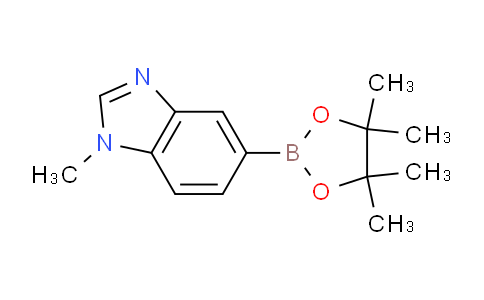 1-甲基-1H-苯并咪唑-5-硼酸那醇酯