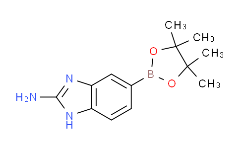 5-(4,4,5,5-tetramethyl-1,3,2-dioxaborolan-2-yl)-benzo[d]imidazol-2-amine