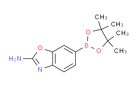 6-(4,4,5,5-tetramethyl-1,3,2-dioxaborolan-2-yl)benzo[d]oxazol-2-amine