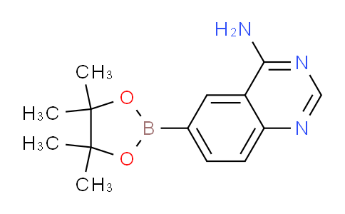 6-(4,4,5,5-tetramethyl-1,3,2-dioxaborolan-2-yl)quinazolin-4-amine