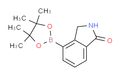 4-(4,4,5,5-tetramethyl-1,3,2-dioxaborolan-2-yl)isoindolin-1-one