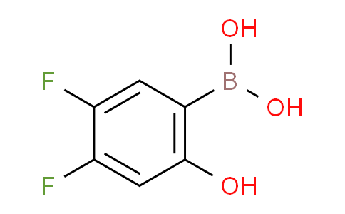(4,5-difluoro-2-hydroxyphenyl)boronic acid