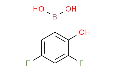 (3,5-difluoro-2-hydroxyphenyl)boronic acid