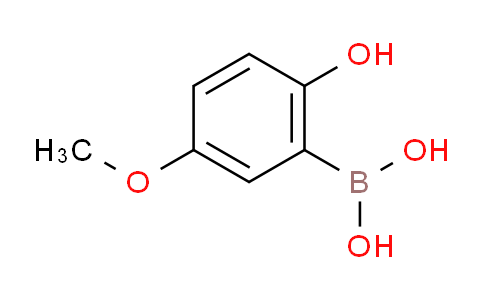 (2-hydroxy-5-methoxyphenyl)boronic acid