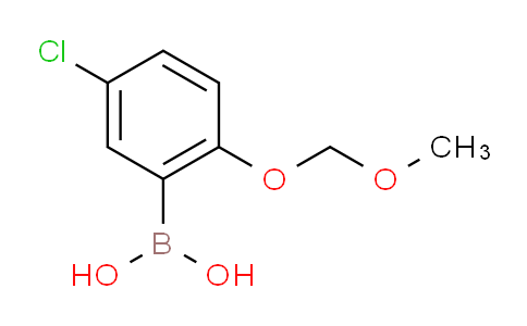 (5-氯-2-(甲氧基甲氧基)苯基)硼酸
