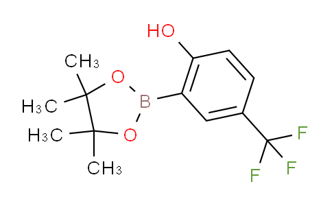 2-(4,4,5,5-tetramethyl-1,3,2-dioxaborolan-2-yl)-4-(trifluoromethyl)phenol