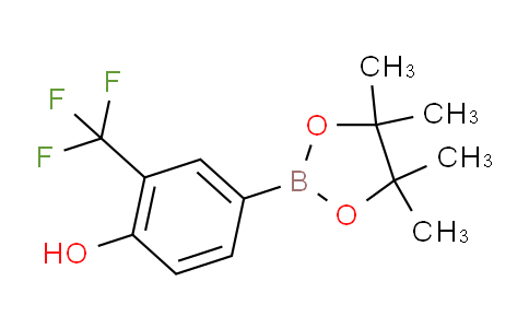 4-(4,4,5,5-tetramethyl-1,3,2-dioxaborolan-2-yl)-2-(trifluoromethyl)phenol