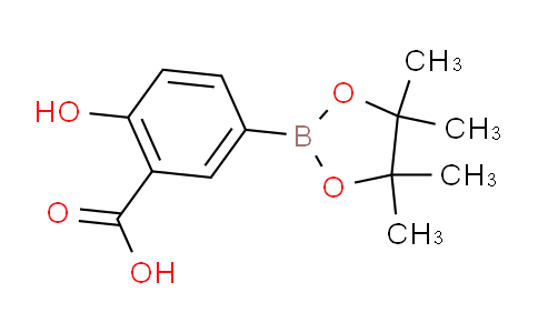 2-hydroxy-5-(4,4,5,5-tetramethyl-1,3,2-dioxaborolan-2-yl)benzoic acid