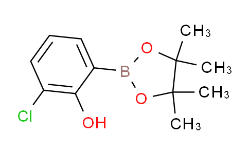 2-chloro-6-(4,4,5,5-tetramethyl-1,3,2-dioxaborolan-2-yl)phenol