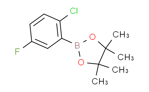 2-(2-chloro-5-fluorophenyl)-4,4,5,5-tetramethyl-1,3,2-dioxaborolane