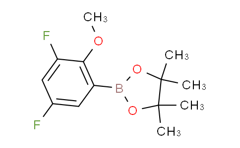 2-(3,5-difluoro-2-methoxyphenyl)-4,4,5,5-tetramethyl-1,3,2-dioxaborolane