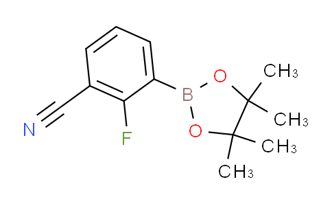 2-fluoro-3-(4,4,5,5-tetramethyl-1,3,2-dioxaborolan-2-yl)benzonitrile