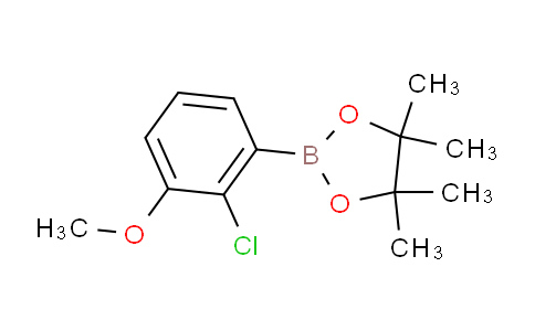 2-(2-chloro-3-methoxyphenyl)-4,4,5,5-tetramethyl-1,3,2-dioxaborolane