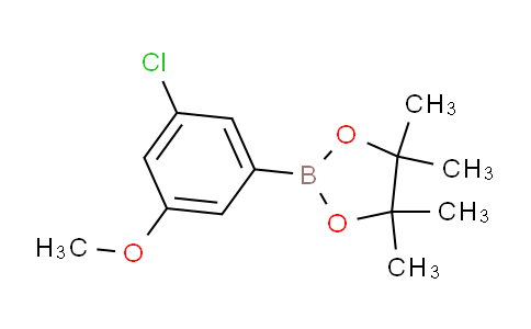 3-CHLORO-5-METHOXYPHENYLBORONIC ACID, PINACOL ESTER