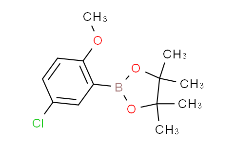 5-氯-2-甲氧基苯硼酸频呢醇酯