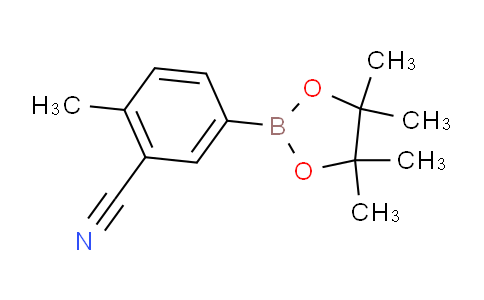 2-methyl-5-(4,4,5,5-tetramethyl-1,3,2-dioxaborolan-2-yl)benzonitrile