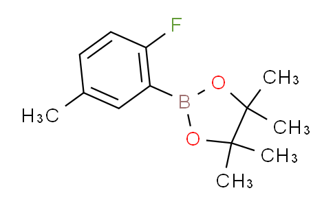 2-(2-氟-5-甲基苯基)-4,4,5,5-四甲基-1,3,2-二氧杂硼烷