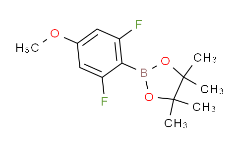 2-(2,6-difluoro-4-methoxyphenyl)-4,4,5,5-tetramethyl-1,3,2-dioxaborolane