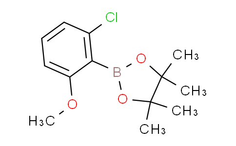 2-(2-chloro-6-methoxyphenyl)-4,4,5,5-tetramethyl-1,3,2-dioxaborolane
