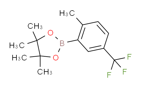 4,4,5,5-tetramethyl-2-(2-methyl-5-(trifluoromethyl)phenyl)-1,3,2-dioxaborolane