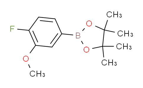 2-(4-fluoro-3-methoxyphenyl)-4,4,5,5-tetramethyl-1,3,2-dioxaborolane