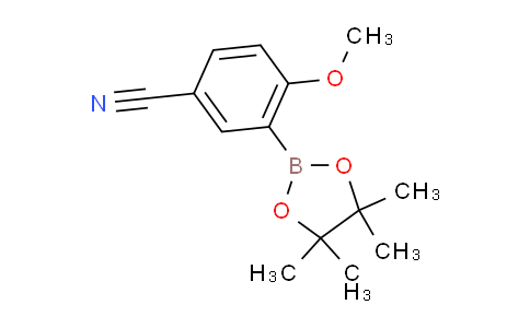4-methoxy-3-(4,4,5,5-tetramethyl-1,3,2-dioxaborolan-2-yl)benzonitrile